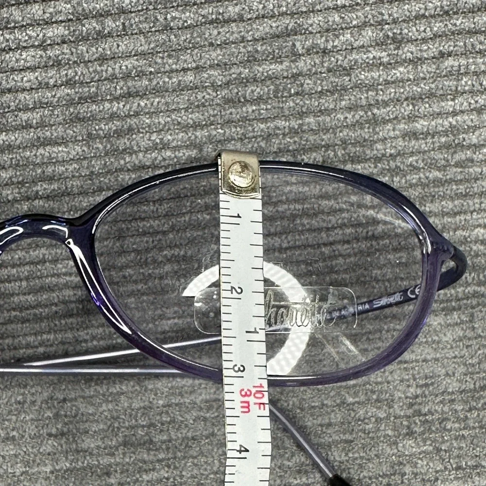 Silhouette SPX M 1946 Eyeglasses Purple Blue Oval Frames Austria 47-15-140